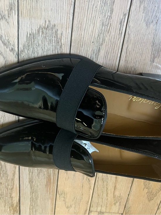 Handcrafted Black Patent Leather Men’s Loafers main image 5